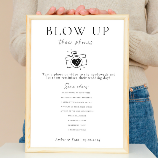Blow Up Their Phone Poster | Digital File
